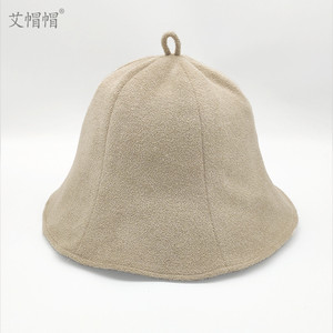 Chapeau de sauna OEM en tissu japonais pour l'hiver, absorbant la transpiration, chaud et épais, idéal pour la salle de <span class=keywords><strong>bain</strong></span> et la vapeur - Product Image 4