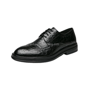 Chaussures décontractées pour hommes Chaussures pour hommes au design classique Chaussures pour hommes à lacets et à bout pointu Chaussures habillées durables de grande <span class=keywords><strong>classe</strong></span> Oxford pour hommes - Product Image 5