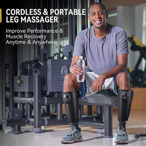 Masajeador de piernas inalámbrico, masajeador de piernas eléctrico de compresión de aire, portátil y recargable - Product Image 2