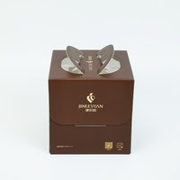 Boîtes à gâteaux personnalisées en gros, fabrication directe d'usine, impression et gaufrage de logo personnalisés, artisanat pour l'emballage de pâtisseries, cupcakes et cadeaux