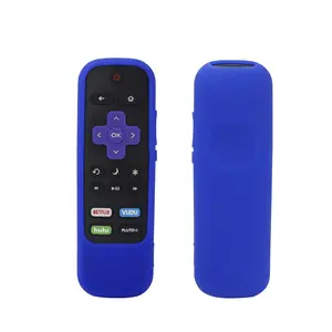 High Quality Waterproof Eco-friendly Silicone Case Protective Cover For Roku Controller Sleeve Skin