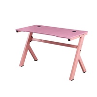Bureau tour moderne rose bon marché avec base en métal