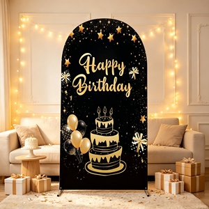Copertura per Arco Personalizzata con Stampa, Decorazioni per Feste di Compleanno, Accessori per Fotografia - Product Image 6