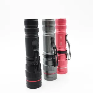 Tiện dụng LED Torch <span class=keywords><strong>Mini</strong></span> AA Zoomable 3 chế độ LED Đèn pin 14500 pin có thể điều chỉnh zoom Torch - Product Image 1