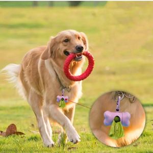 Nuevo Dispensador de Bolsas para Excrementos de Perro en Forma de Hueso, Hecho de Paja de Trigo Natural, con 1 Rollo de Bolsas Biodegradables y Soporte Personalizado para Bolsas de Excrementos de Perro - Product Image 2