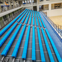Gran oferta de asientos telescópicos, Banco de asientos de estadio fijo retráctil, graderías de telescopio para asientos de estadio