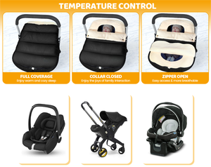 Autunno inverno antivento copricostume caldo cesto per <span class=keywords><strong>seggiolini</strong></span> auto per la protezione del Comfort - Product Image 6