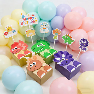 Cajas de Papel para <span class=keywords><strong>Regalos</strong></span> y Dulces con Temática de Dinosaurios, Cajas de Papel para Golosinas para Niños, Baby Shower, Fiestas de Cumpleaños - Product Image 6
