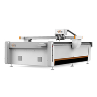 Machine de découpe de boîtes en carton CNC, couteau vibrant, découpeuse numérique à plat pour carton ondulé, carton gris
