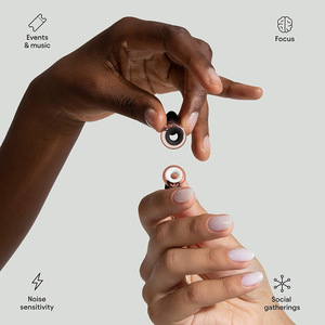 Embouts d'écouteurs en silicone réglables pour réduction du bruit de 5 <span class=keywords><strong>dB</strong></span>, accessoires de remplacement pour bouchons d'<span class=keywords><strong>oreille</strong></span> à ajustement parfait - Product Image 5