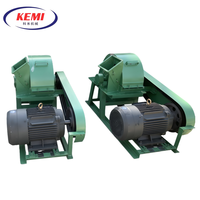Pulvérisateur de bois électrique haute efficacité avec moteur de 11 kW, capacité de 1 T/H pour le broyage du bambou, des coques de noix de coco et des palettes