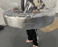 Costume gonflable boule à bulles globe de neige pour adultes pour défilé et spectacle