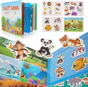 หนังสือกิจกรรม DIY แบบมอนเตสซอรี่สำหรับเด็กอายุ 3 4 5 6 ปี ของเล่นเสริมพัฒนาการสำหรับเด็กวัยเตาะแตะ - Product Image 2
