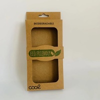 Boîte de papier foulard en soie imprimé noir avec fenêtre câble de données personnalisé casque boîte d'emballage en papier fenêtre Carton boîte d'accessoires de téléphone