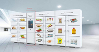 Casier à colis réfrigéré intelligent pour supermarché, livraison intelligente, stockage intelligent, pour aliments