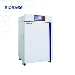 BIOBASE inkubator Co2 ilmiah Air udara 50L, model BJPX-C50 pengontrol mikro komputer ukuran kecil untuk lab