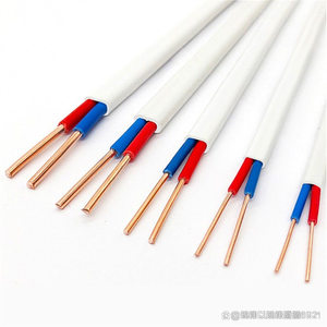 Cavo di alimentazione filo elettrico in filo parallelo con rivestimento in PVC isolato in rame - Product Image 2