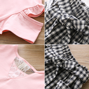 Fabricante de Ropa OEM, Conjunto de Vestido para Bebés Niñas con Diseño de Personajes de Dibujos Animados al Estilo Coreano, de Ali Compras en Línea - Product Image 3