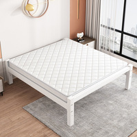 Lit double en fer renforcé et épaissi 1,5 m 1,8 m, design de chambre à coucher moderne minimaliste de luxe