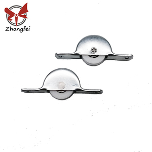 Con Lăn Sắt Nhỏ Bằng Nhựa Ròng Rọc Nylon Con Lăn Không Gỉ Đơn Phụ Kiện - Product Image 3