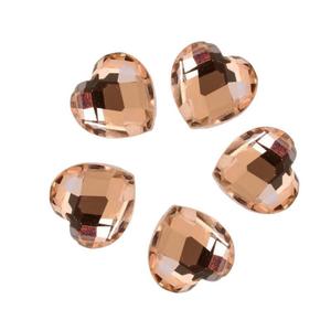 Cristales de vidrio con forma de corazón y pedrería para decoraciones de San Valentín DIY. - Product Image 4