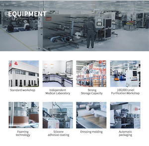 Alexer Silicone bọt mặc quần áo với áp lực biên giới vết thương điều trị phẫu thuật mặc quần áo chất lượng cao npwt mặc quần áo cho npwt - Product Image 6