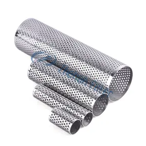 Custom Made Stainless Steel 304 Perforated Filter Tube Mesh Cone Filter Cylinder Element Filter Disc