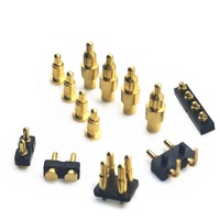 Laiton magnétique personnalisé plaqué or à ressort plat Pogo Pin Ph-5 câble connecteur Usb pour clavier PCB Smd Pogopin