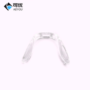 Coussinets de nez monobloc antidérapants en polyuréthane pour lunettes, clips de pont de remplacement, usage général, été 2021, Taizhou - Product Image 3