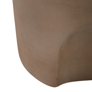 Tavolino rotondo contemporaneo con piano in marmo e base in metallo, piccolo tavolino da salotto o camera da letto - Product Image 4