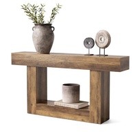 Longue ferme étroite entrée canapé Table en bois salon entrée couloir Console Table