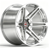 Jantes forgées sur mesure SL 22X12 24X14 pouces 6x139.7 8x165.1 8X170 8X180, concaves profondes argentées pour Jeep RAM GMC Sierra 2500