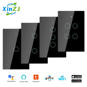 XZJ 2025 Prodotti Elettrici Smart per la <span class=keywords><strong>Casa</strong></span> di Tendenza: Interruttore <span class=keywords><strong>a</strong></span> Parete Intelligente Tuya - Product Image 1