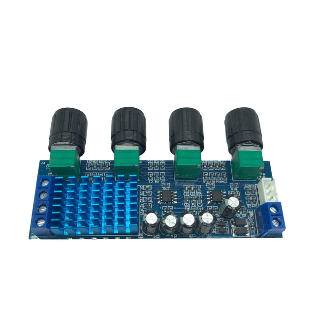 XH-M577 Digital Amplifier Board Tpa3116d2 Audio Amplifier Board High Power Tuning Board Operational Amplifier 12-24V