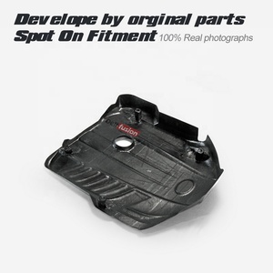 Pour Toyota Supra A90, style OE, panneau de couverture du moteur central en fibre de carbone, mise à niveau, capots de moteur en fibre de carbone - Product Image 6