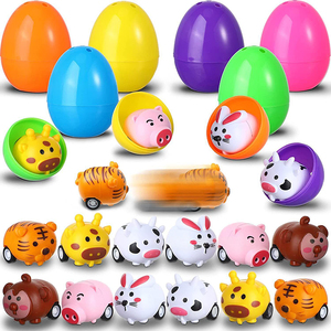 <span class=keywords><strong>Huevos</strong></span> de Pascua Personalizados <span class=keywords><strong>con</strong></span> Mini Juguetes en el Interior, Rellenos para Contenedores Sensoriales, Recuerdos de Fiesta Prellenados, Regalo para Niños y Niñas - Product Image 3