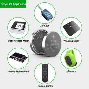 PUJIMAX 5 unids/pack baterías digitales Cr 2016 Dl2016 Ecr2016 Lm2016 baterías 3V batería <span class=keywords><strong>de</strong></span> litio para <span class=keywords><strong>reloj</strong></span> juguetes <span class=keywords><strong>de</strong></span> Control remoto - Product Image 5