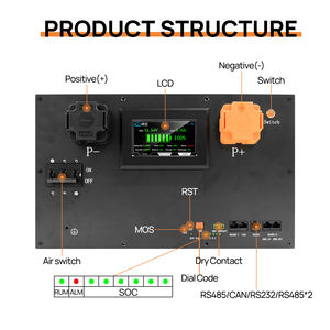 <span class=keywords><strong>PL</strong></span> EU Stock EV 280AH 314AH celle 51.2V Lifepo4 Kit custodia fai da te JK BMS 15 16kwh batteria ricaricabile al litio fuori dalla rete - Product Image 5