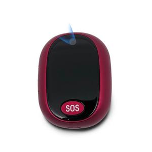 Tombol bantuan SOS ponsel warga <span class=keywords><strong>Senior</strong></span>, telepon orang tua jatuh otomatis sistem panggilan darurat liontin GPS - Product Image 3