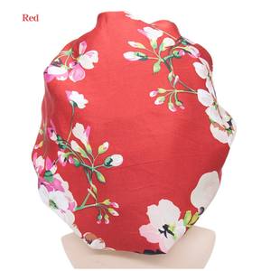 Bonnets pour cheveux avec LOGO personnalisé 8 pouces, Extra Large, en <span class=keywords><strong>Satin</strong></span>, tissu africain Ankara, cire, Double couche - Product Image 4