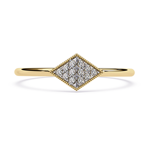 Round Brilliant Lab-Grown <b>Diamond</b> Rose Gold Halo <b>Ring</b> with Pav Accents IGI Certified Unisex Daily Wear - Product Image 1
