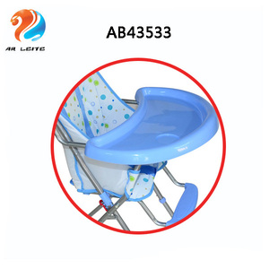 Nuovo design pieghevole di plastica del bambino di alta sedia di alimentazione del bambino tavolo da pranzo e sedia - Product Image 6