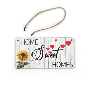 Yuyang <b>Home</b> Art <b>Plaque</b> Art Craft Wood Sign Decoration Wooden Sign Vintage Wood Wall Sign for <b>Home</b> Wall Decor - Product Image 2