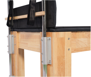 Appareil de Pilates Cadillac en chêne avec <span class=keywords><strong>trapeze</strong></span> complet pour entraînement au lit, écologique, durable, Reformer de santé, équipement de gym - Product Image 6