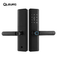 High Quality Smart Digital Fingerprint Passcode Card Aluminum Doorlock Tuya WiFi TTlock Remote Control Intelligent Door Lock