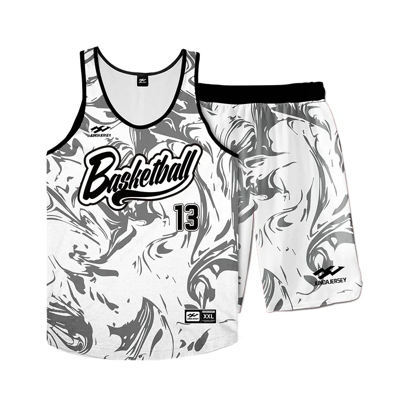 High Quality Basketball Jersey 100% Polyester Full Style Custom Dye Sublimation Style Unisex Jersey