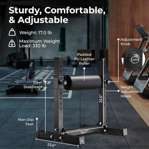 TODO 2025 Novo Multi Funcional One Leg <span class=keywords><strong>Squat</strong></span> Roller Ajustável Single Leg <span class=keywords><strong>Squat</strong></span> <span class=keywords><strong>Stand</strong></span> Preço de Fábrica
