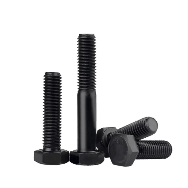 High quality 8.8 grade hexagon socket head screws high strength bolts black carbon steel high strength screws