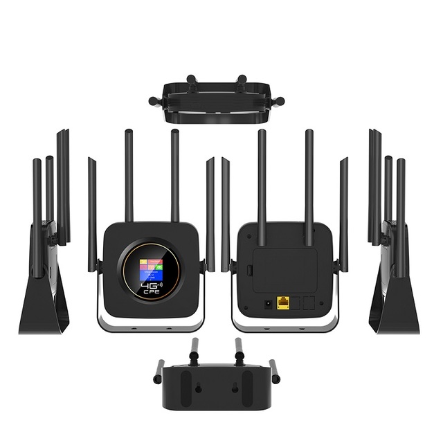 Portable CPE 4G LTE Router with Battery SIM Slot WLAN Strong Antenna