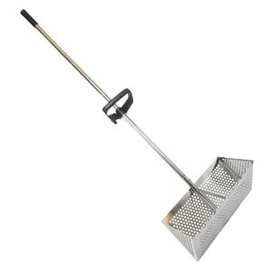 Tamis de sable de <span class=keywords><strong>plage</strong></span> en acier au carbone Dents de sable de <span class=keywords><strong>plage</strong></span> en acier Râteau à <span class=keywords><strong>puces</strong></span> de <span class=keywords><strong>plage</strong></span> amovible large - Product Image 6